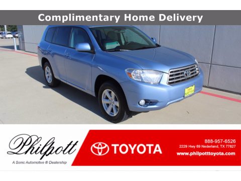 Wave Line Blue Pearl Toyota Highlander SE.  Click to enlarge.