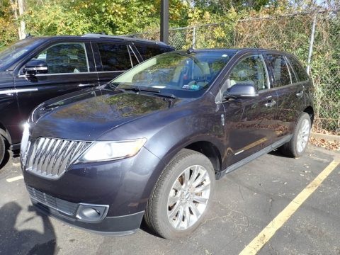 Smoked Quartz Metallic Lincoln MKX AWD.  Click to enlarge.