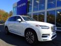 Front 3/4 View of 2021 Volvo XC90 T8 eAWD Momentum Plug-in Hybrid #1