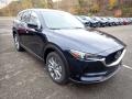 Front 3/4 View of 2021 Mazda CX-5 Grand Touring AWD #3