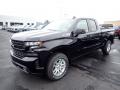Front 3/4 View of 2021 Chevrolet Silverado 1500 RST Double Cab 4x4 #1