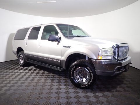Silver Birch Metallic Ford Excursion XLT 4x4.  Click to enlarge.