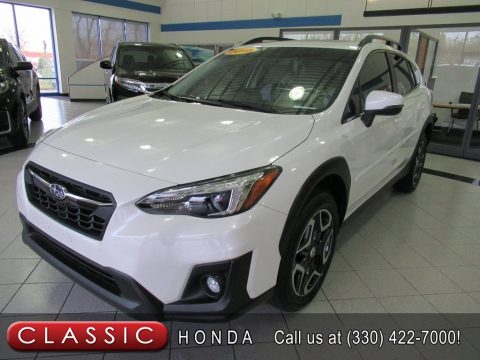 Crystal White Pearl Subaru Crosstrek 2.0i Limited.  Click to enlarge.