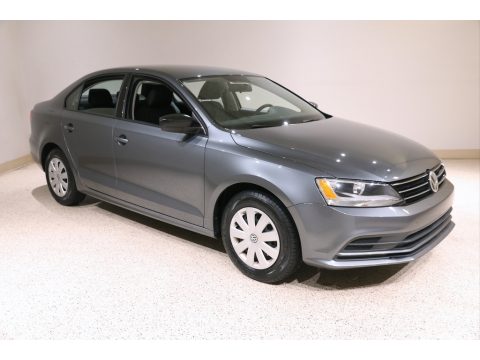 Platinum Grey Metallic Volkswagen Jetta S.  Click to enlarge.