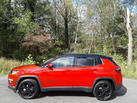 Redline Pearl Jeep Compass Altitude.  Click to enlarge.