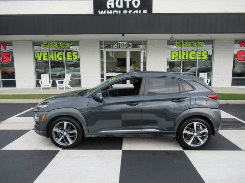 Thunder Gray Hyundai Kona Ultimate.  Click to enlarge.