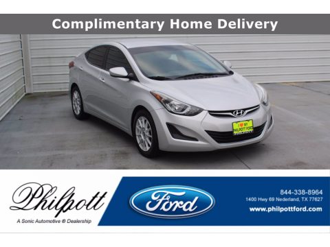 Silver Hyundai Elantra SE. Click to enlarge. Silver Hyundai Elantra SE. Click to enlarge.