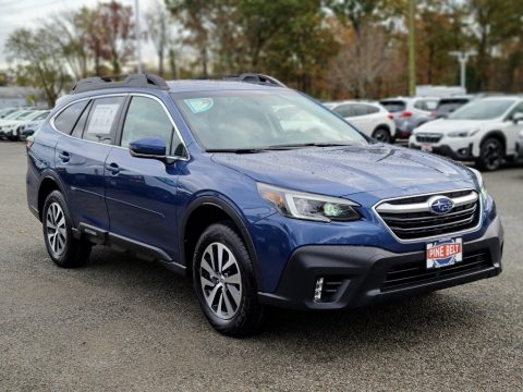 Abyss Blue Pearl Subaru Outback 2.5i Premium.  Click to enlarge.