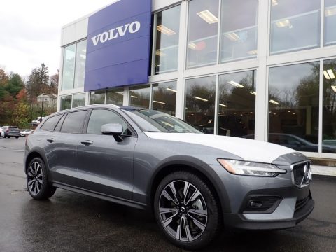 Osmium Gray Metallic Volvo V60 Cross Country T5 AWD.  Click to enlarge.