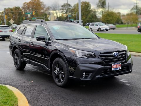 Crystal Black Silica Subaru Outback Onyx Edition XT.  Click to enlarge.