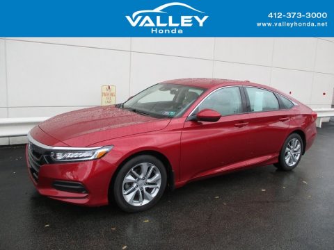 Radiant Red Metallic Honda Accord LX Sedan.  Click to enlarge.