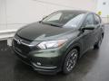 Front 3/4 View of 2018 Honda HR-V EX AWD #10