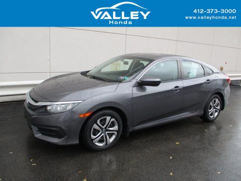 Modern Steel Metallic Honda Civic LX Sedan. Click to enlarge. Modern Steel Metallic Honda Civic LX Sedan. Click to enlarge.