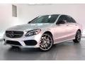 Front 3/4 View of 2017 Mercedes-Benz C 43 AMG 4Matic Sedan #12