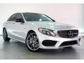 Front 3/4 View of 2017 Mercedes-Benz C 43 AMG 4Matic Sedan #34