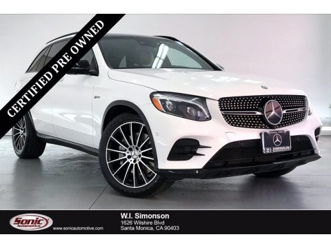 Polar White Mercedes-Benz GLC 43 AMG 4Matic.  Click to enlarge.
