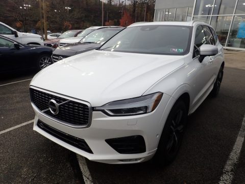 Ice White Volvo XC60 T5 AWD R Design.  Click to enlarge.
