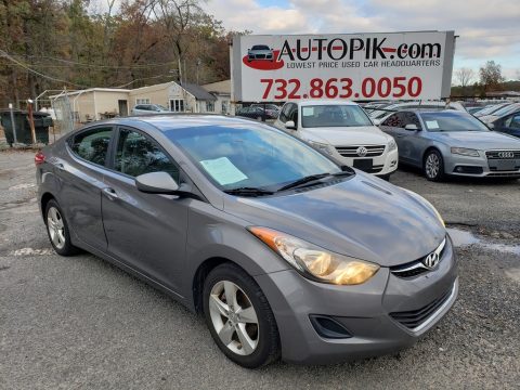 Titanium Gray Metallic Hyundai Elantra GLS.  Click to enlarge.