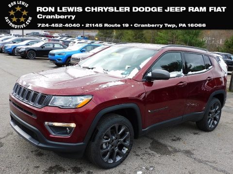 Velvet Red Pearl Jeep Compass 80th Special Edition 4x4.  Click to enlarge.