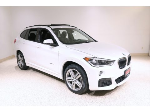 Mineral White Metallic BMW X1 xDrive28i.  Click to enlarge.