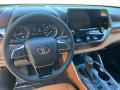 Dashboard of 2021 Toyota Highlander Platinum AWD #6