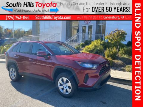 Ruby Flare Pearl Toyota RAV4 LE AWD.  Click to enlarge.