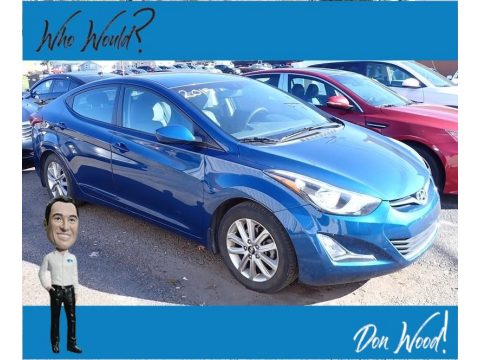 Windy Sea Blue Hyundai Elantra SE Sedan. Click to enlarge. Windy Sea Blue Hyundai Elantra SE Sedan. Click to enlarge.