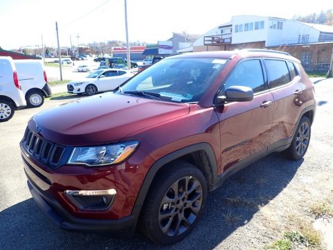 Velvet Red Pearl Jeep Compass 80th Special Edition 4x4.  Click to enlarge.