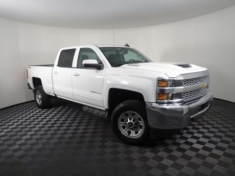 Summit White Chevrolet Silverado 2500HD LT Crew Cab 4WD.  Click to enlarge.