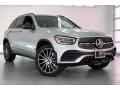 Front 3/4 View of 2021 Mercedes-Benz GLC 300 4Matic #12