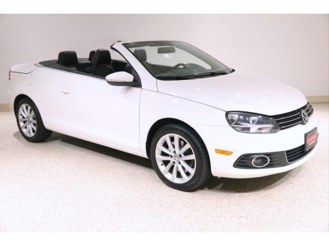 Candy White Volkswagen Eos Komfort.  Click to enlarge.