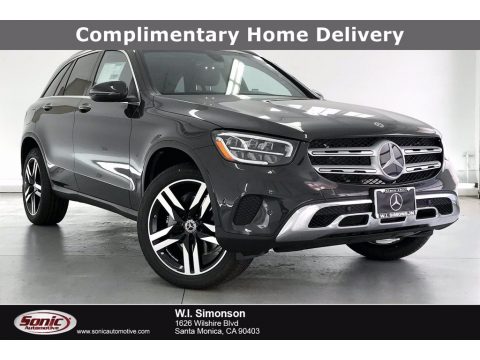 Graphite Gray Metallic Mercedes-Benz GLC 300.  Click to enlarge.