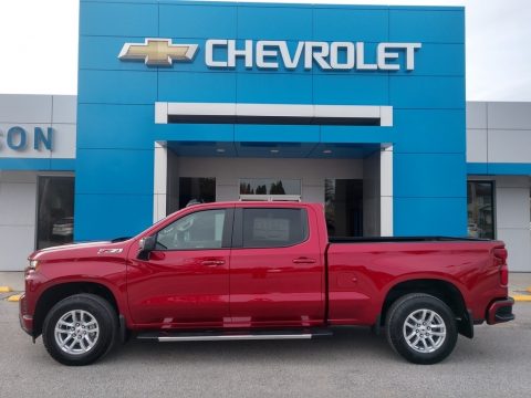 Cherry Red Tintcoat Chevrolet Silverado 1500 RST Crew Cab 4x4.  Click to enlarge.