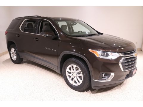 Havana Brown Metallic Chevrolet Traverse LT AWD.  Click to enlarge.
