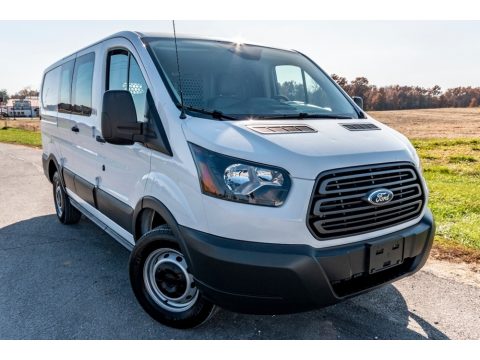 Oxford White Ford Transit Van 250 LR Long.  Click to enlarge.