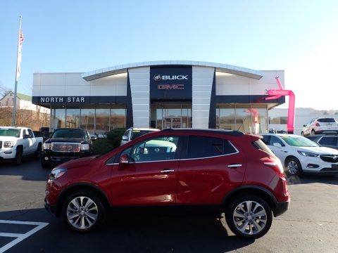 Winterberry Red Metallic Buick Encore Preferred AWD.  Click to enlarge.