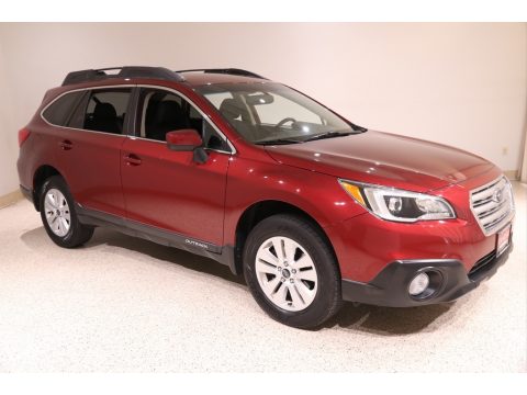 Venetian Red Pearl Subaru Outback 2.5i.  Click to enlarge.