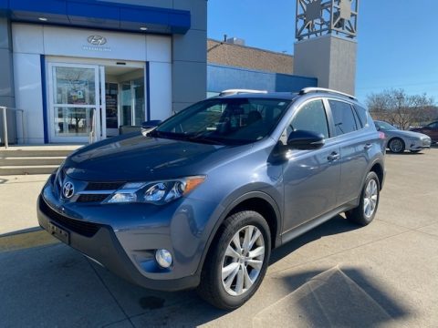 Shoreline Blue Pearl Toyota RAV4 Limited AWD.  Click to enlarge.