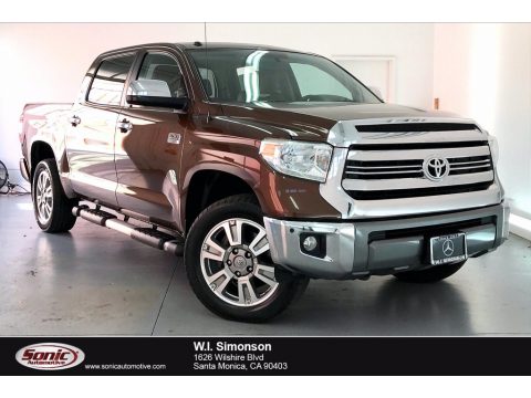 Sunset Bronze Mica Toyota Tundra 1794 CrewMax 4x4.  Click to enlarge.