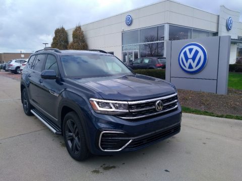 Tourmaline Blue Metallic Volkswagen Atlas SE R-Line 4Motion. Click to enlarge. Tourmaline Blue Metallic Volkswagen Atlas SE R-Line 4Motion. Click to enlarge.