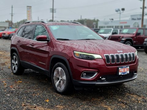 Velvet Red Pearl Jeep Cherokee Limited 4x4.  Click to enlarge.