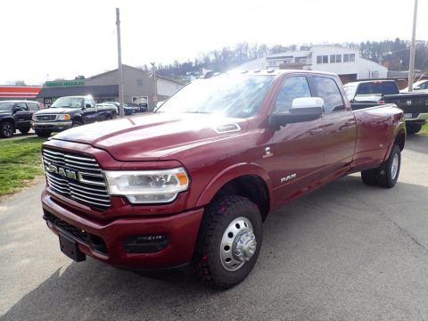 Delmonico Red Pearl Ram 3500 Laramie Crew Cab 4x4.  Click to enlarge.