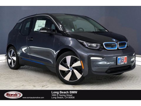 Mineral Gray Metallic BMW i3 with Range Extender.  Click to enlarge.