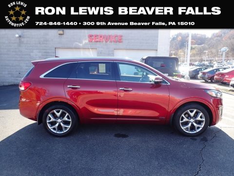 Remington Red Kia Sorento SX AWD.  Click to enlarge.