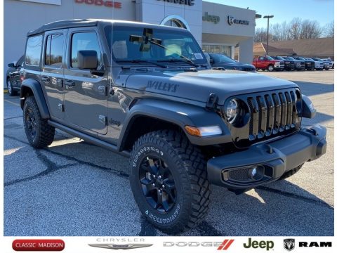 Sting-Gray Jeep Wrangler Unlimited Sport Altitude 4x4.  Click to enlarge.
