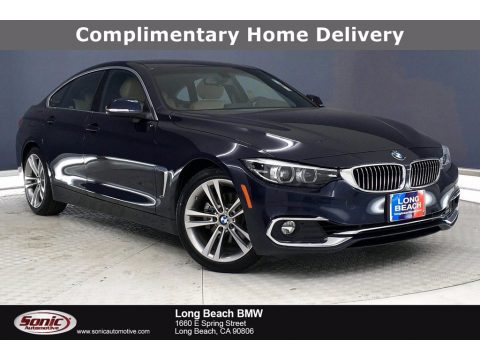 Imperial Blue Metallic BMW 4 Series 430i Gran Coupe.  Click to enlarge.