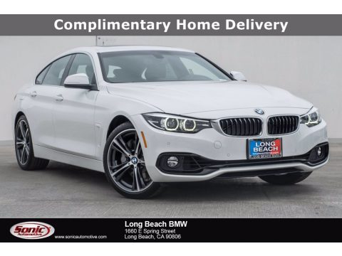 Alpine White BMW 4 Series 440i Gran Coupe.  Click to enlarge.
