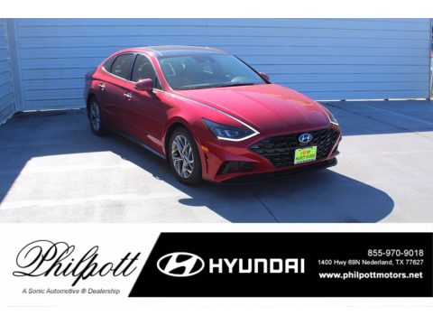 Calypso Red Hyundai Sonata SEL.  Click to enlarge.