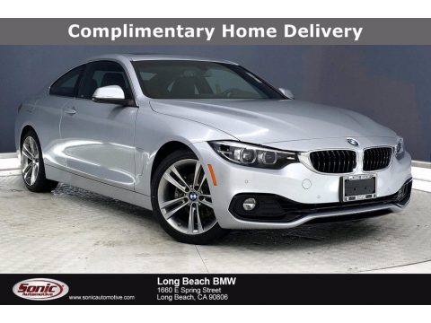 Glacier Silver Metallic BMW 4 Series 430i Coupe.  Click to enlarge.