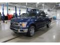 2018 Ford F150 XLT SuperCab 4x4 Blue Jeans